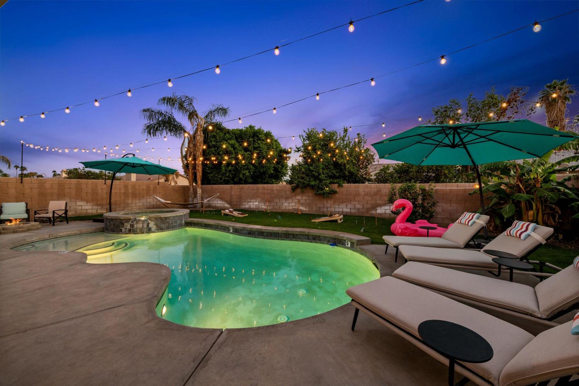 Casa Desert Muse With Heated Pool Spa Firepit Mini Golf And Games Indio Bagian luar foto