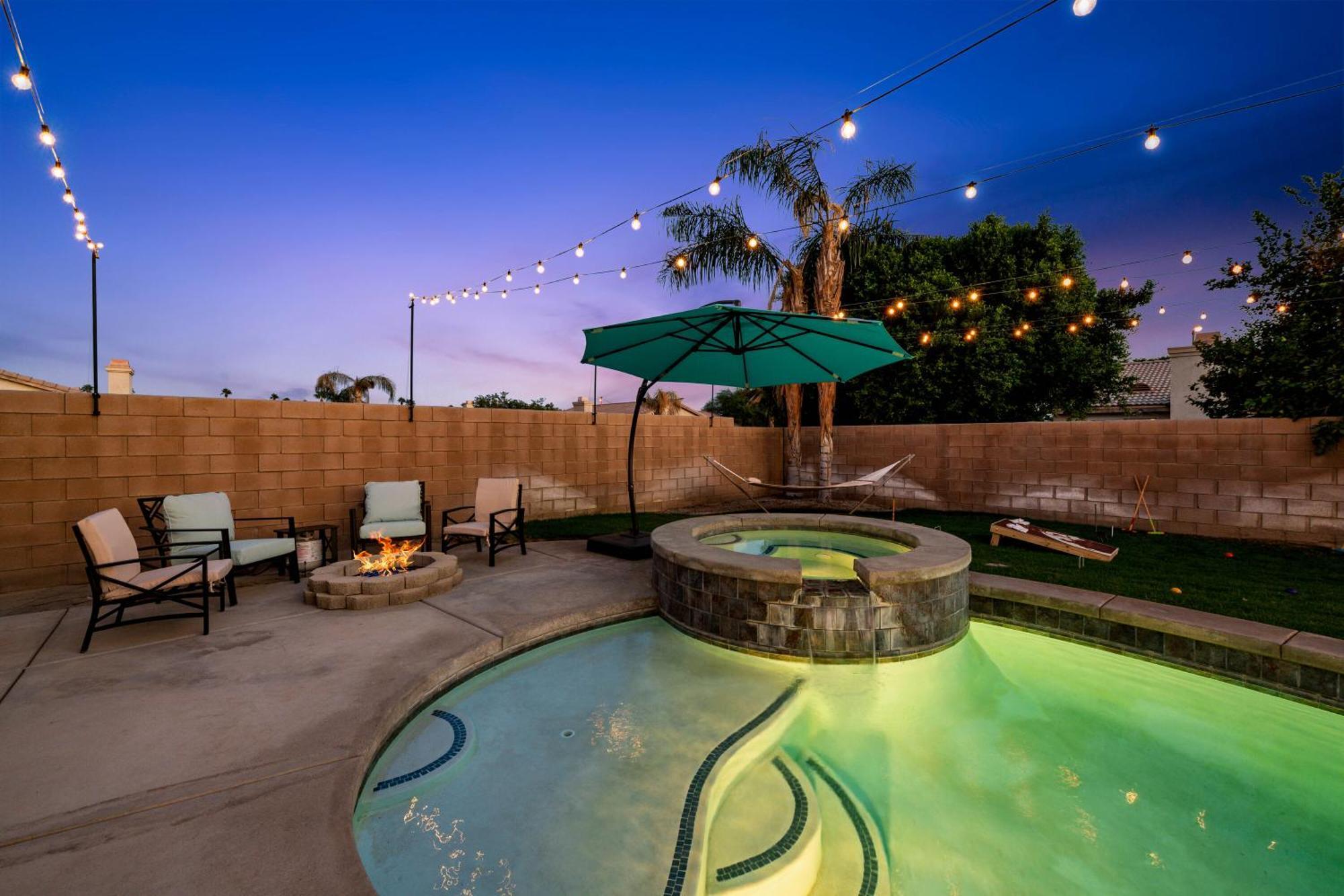 Casa Desert Muse With Heated Pool Spa Firepit Mini Golf And Games Indio Bagian luar foto